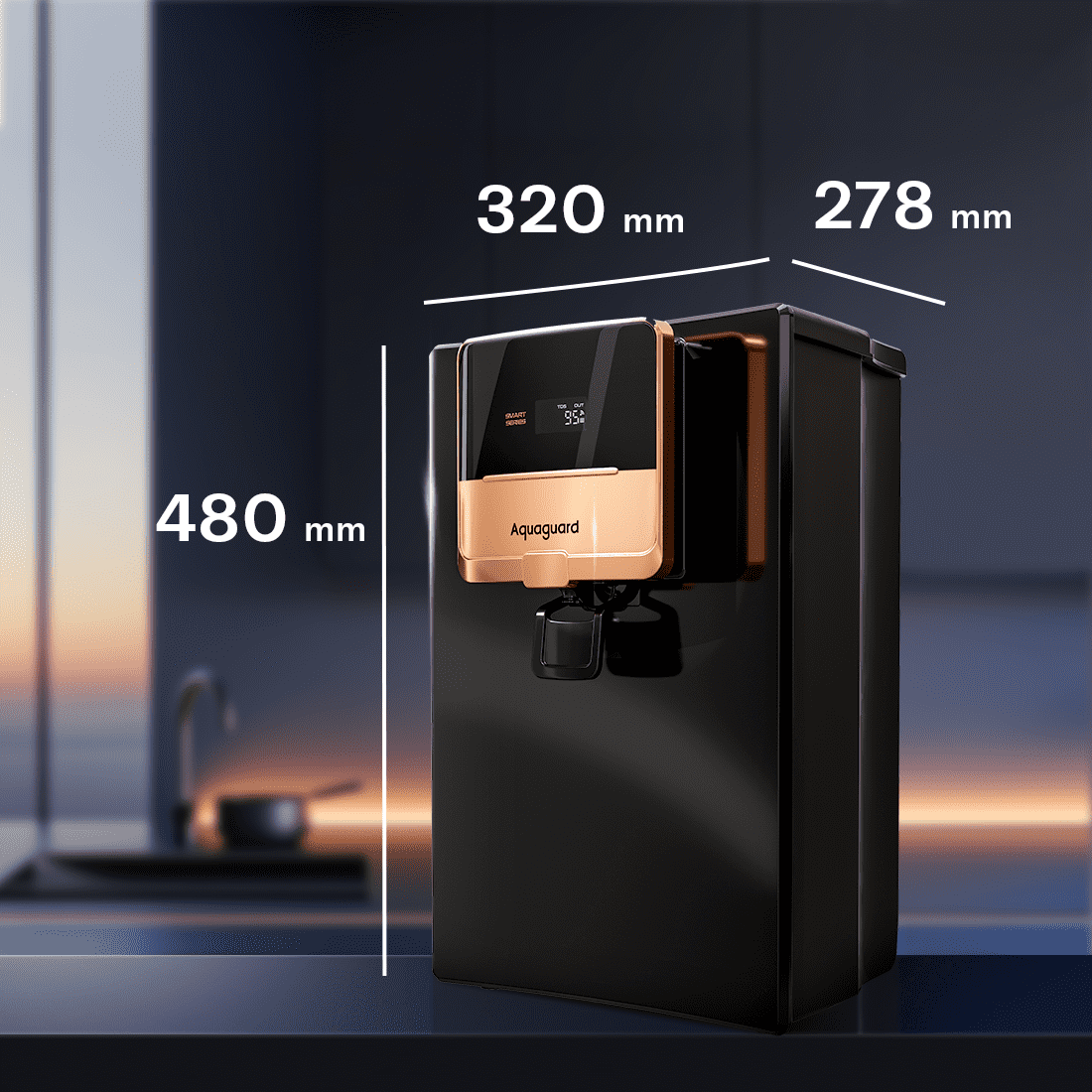 Aquaguard Marvel NXT RO+UV+UF Taste Adjuster Copper Water Purifier - Image 4